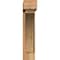 Ekena Millwork Thorton Block Rough Sawn Bracket w/ Offset Brace, Western Red Cedar, 6"W x 24"D x 28"H BKT0604X24X28THR05RWR - alternate 2